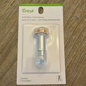 New cricut knife blade + drive housing.
